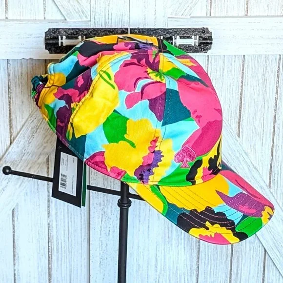 ♠️ Kate Spade New York Orchid Bloom Baseball Cap NWT - Picture 4 of 8
